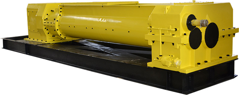 مصنع الطوب من الطارد خلط بعمود مزدوج SJJ400X55.5