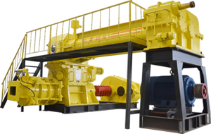 آلة صنع الطوب الطين من فراغ الطارد JKY55-4.0